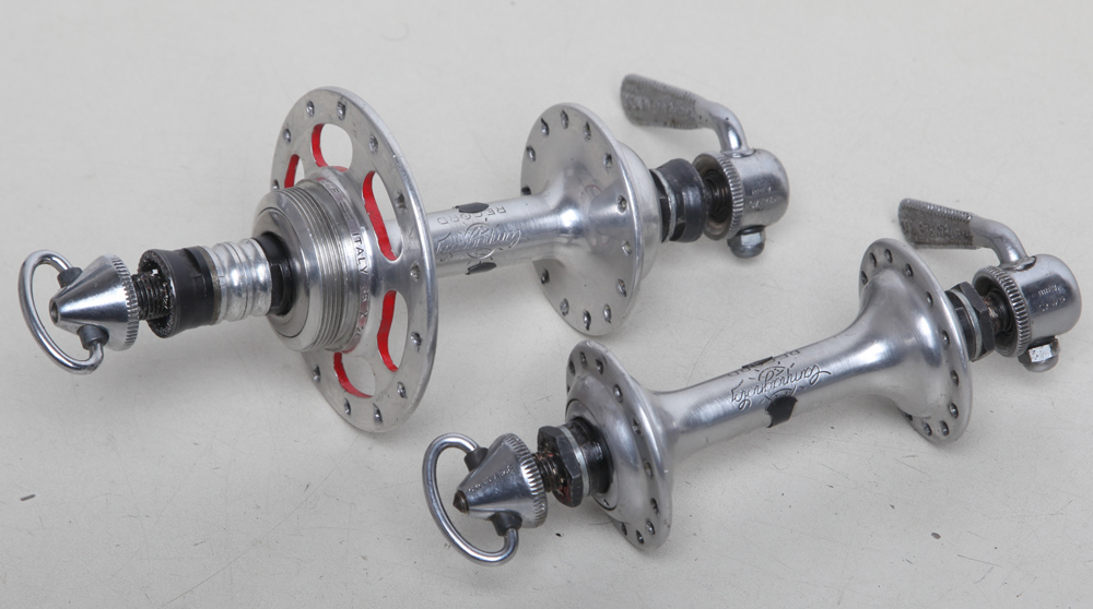 Moyeux Campagnolo Super Track - Haute Bride - 36H - 100/120 Mm - Piste/Route